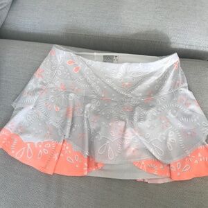Lucky in love tennis skirt